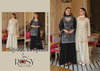 Rosy Black And White By Eba Georgette Bulk Readymade Suits Orders In India